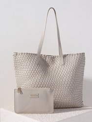 Blythe Tote, Stone - Stone