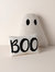 "Boo" Pillow, Ivory