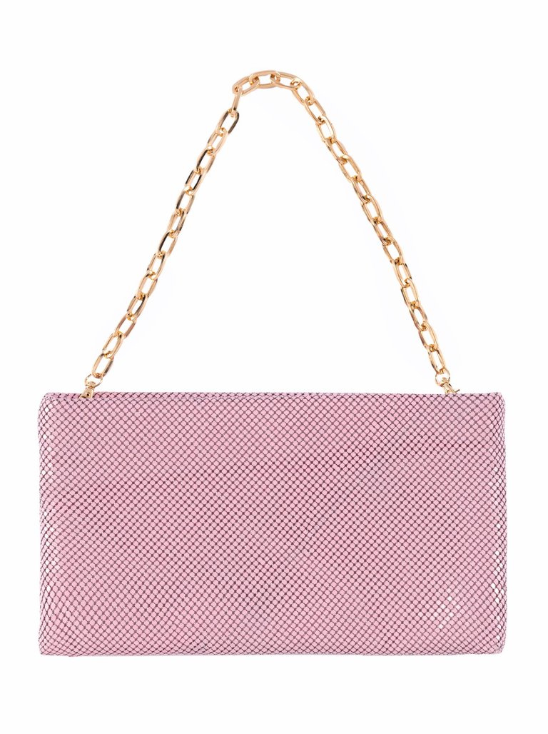 Cameron Shoulder Bag, Pink - Pink