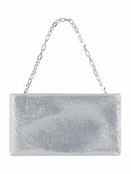 Cameron Shoulder Bag, Silver - Silver