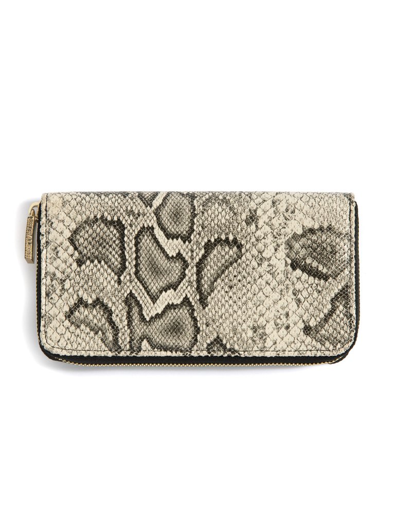 Cameron Zip Wallet - Grey