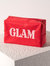 Cara "Glam" Cosmetic Pouch - Red