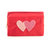 Cara Hearts Cosmetic Pouch - Red
