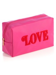 Cara "Love" Large Cosmetic Pouch