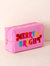 Cara "Merry & Bright" Large Cosmetic Pouch