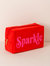 Cara "Sparkle" Large Cosmetic Pouch