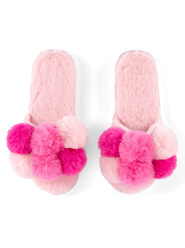 Carina Slippers - Pink - Pink