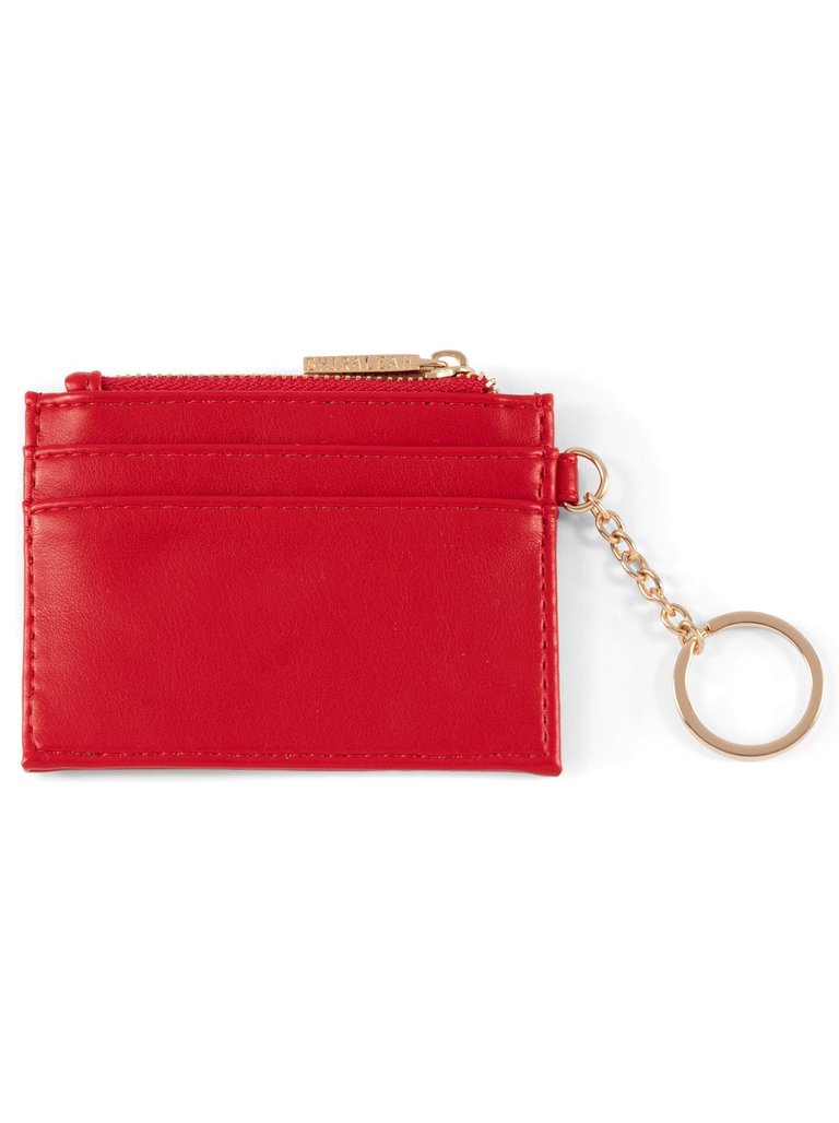 Charlie Card Case - Red