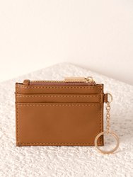 Charlie Card Case - Tan - Tan