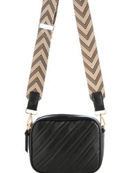 Charlie Cross-Body Bag, Black