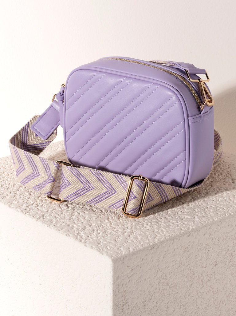 Charlie Cross-Body Bag, Lilac - Lilac