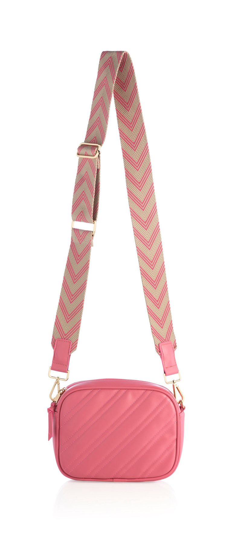 Charlie Cross-Body Bag, Pink