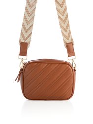 Charlie Cross-Body Bag, Saddle - Saddle