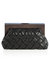 Charlotte Frame Clutch - Black - Black