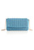 Danny Beaded Clutch, Turquoise