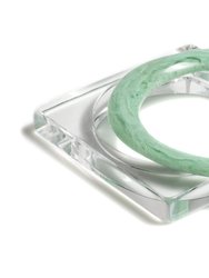 Eden Set Of 2 Bangles - Mint