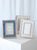 Eden Woven 4" x 6" Picture Frame, Blue