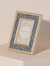 Eden Woven 4" x 6" Picture Frame, Blue