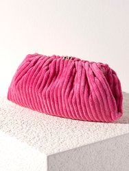 Emilia Clutch, Pink - Pink