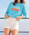 Endless Summer Sweatshirt In Blue - Blue