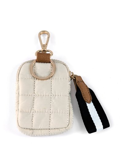 Shiraleah Ezra Clip-On Pouch, Ivory product