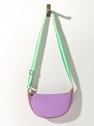 Ezra Cross-Body Bag, Lilac - Lilac