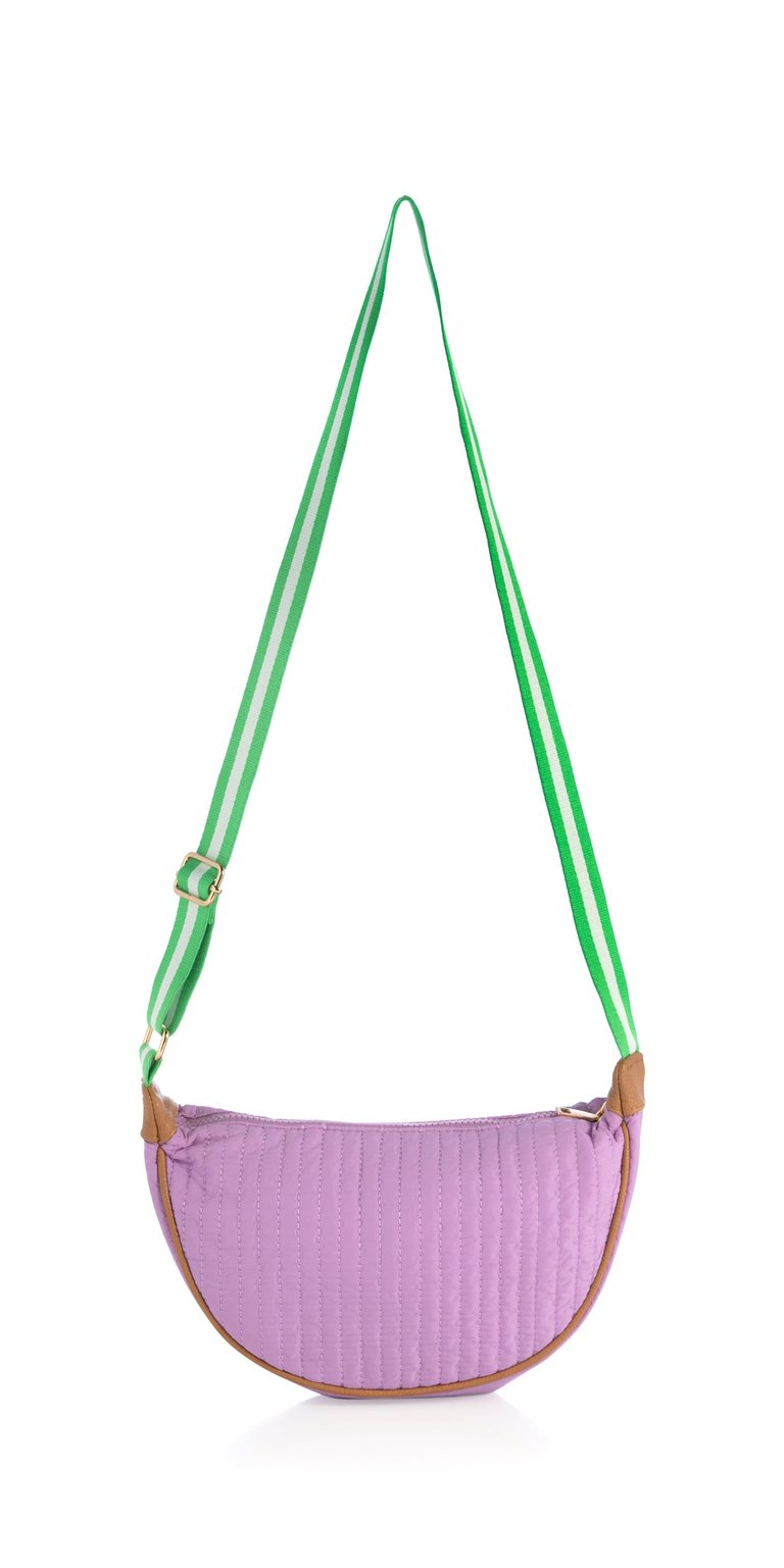 Ezra Cross-Body Bag, Lilac