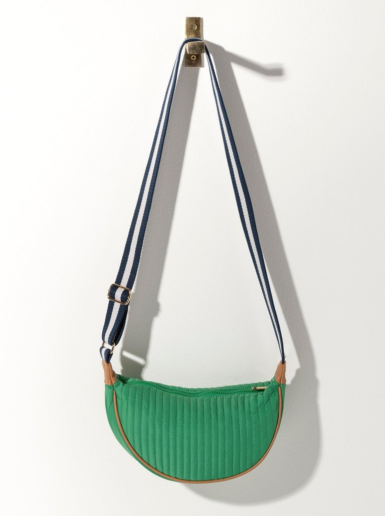 Ezra Cross-Body, Green - Green