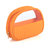 Ezra Half-Moon Cosmetic Pouch, Orange