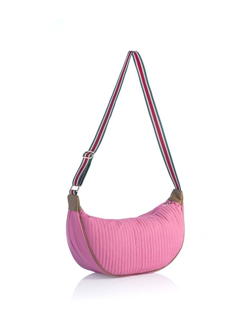 Ezra Large Cross-Body, Pink - Pink