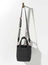 Ezra Mini Tote Cross Body - Black - Black