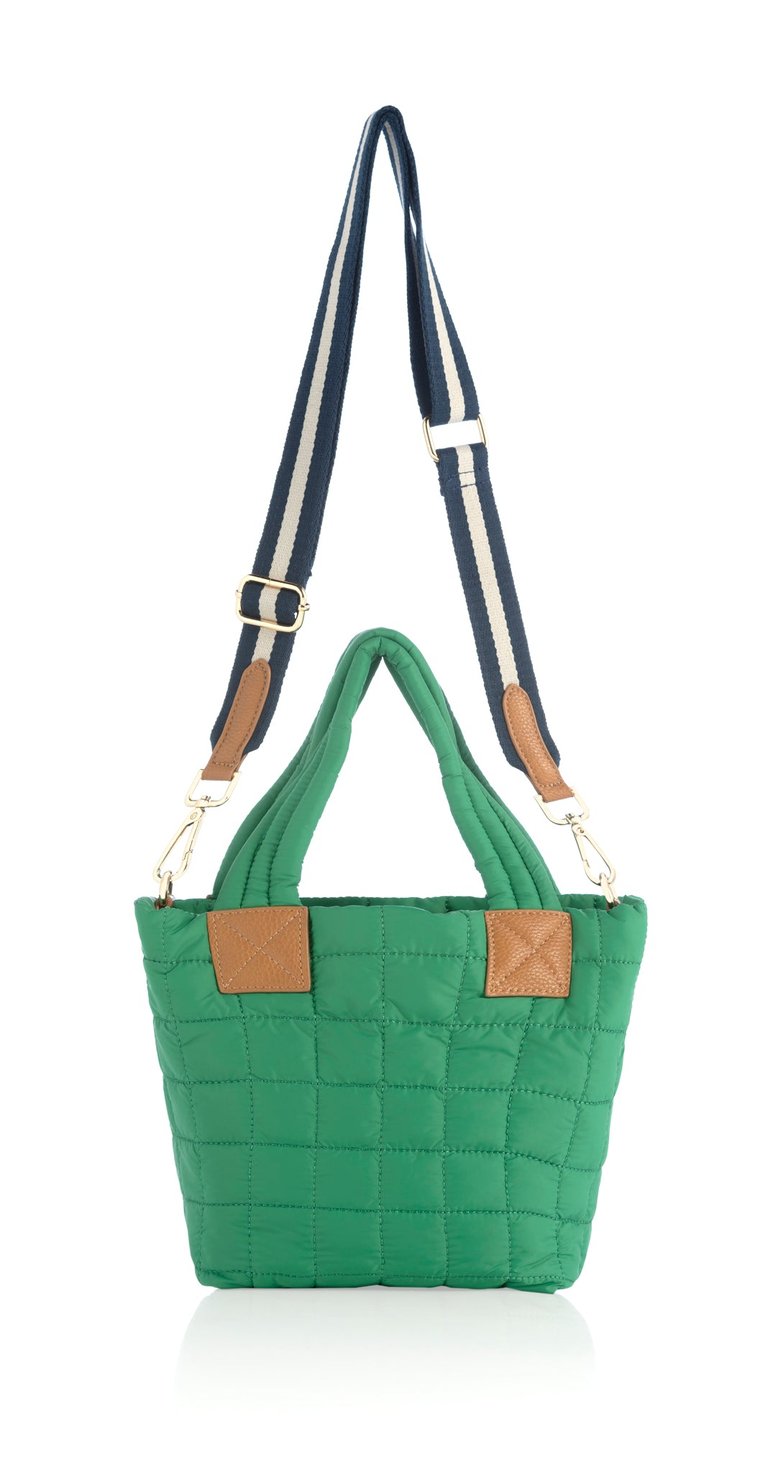 Ezra Mini Tote Cross Body - Green