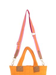 Ezra Mini Tote Cross-Body, Orange