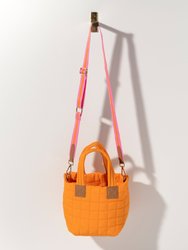 Ezra Mini Tote Cross-Body, Orange