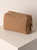 Ezra Quilted Nylon Large Boxy Cosmetic Pouch, Tan