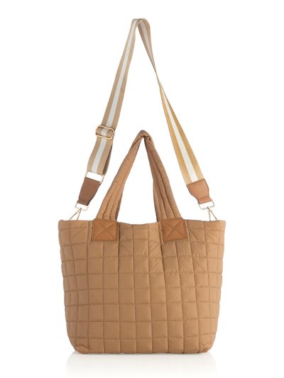 Shiraleah Ezra Quilted Nylon Quilted Nylon Tote product