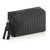 Ezra Small Boxy Cosmetic Pouch, Black