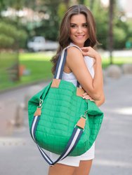 Ezra Travel Tote, Green