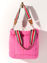 Ezra Travel Tote, Pink