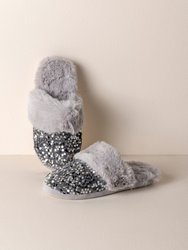 Fiesta Slippers, Silver