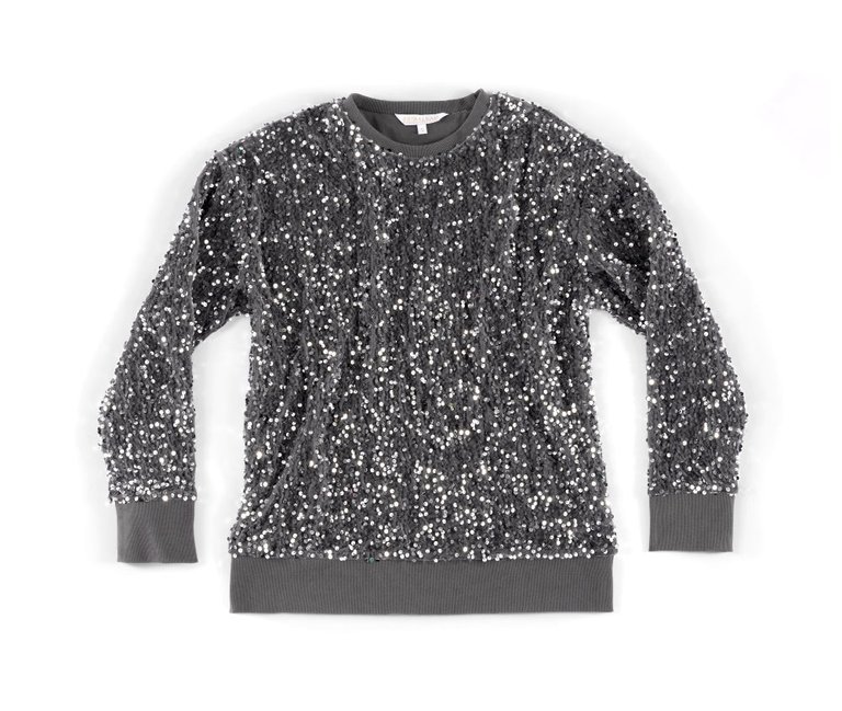 Fiesta Sweatshirt, Silver - Silver