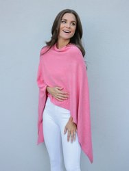 Francoise Travel Poncho, Pink