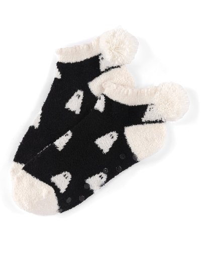 Shiraleah Ghost Home Socks, Black product