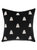 Ghosts Pillow, Black - Black