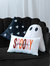 Ghosts Pillow, Black