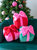 Gift Box Medium Pillow, Pink