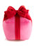 Gift Box Medium Pillow, Pink - Pink