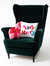 Gift Box Small Pillow, Pink