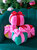 Gift Box Small Pillow, Pink