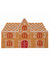 Gingerbread House Doormat - Natural